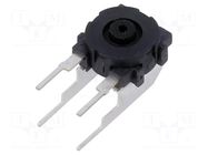 Microswitch TACT; SPST-NC; Pos: 2; 0.02A/24VDC; PCB,THT; none; 4.5N KNITTER-SWITCH