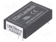 Converter: DC/DC; 20W; Uin: 18÷75V; Uout: 12VDC; Uout2: -12VDC; THT TDK-LAMBDA