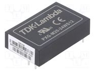 Converter: DC/DC; 20W; Uin: 9÷36V; Uout: 12VDC; Iout: 1.67A; THT TDK-LAMBDA