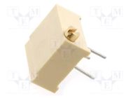 Potentiometer: mounting; horizontal,multiturn; 20kΩ; 500mW; THT VISHAY