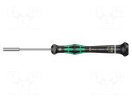 Screwdriver; 6-angles socket; precision; Kraftform Micro WERA