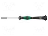 Screwdriver; 6-angles socket; precision; Kraftform Micro WERA