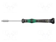 Screwdriver; 6-angles socket; precision; Kraftform Micro WERA