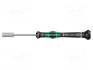 Screwdriver; 6-angles socket; precision; Kraftform Micro WERA