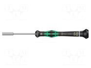 Screwdriver; 6-angles socket; precision; Kraftform Micro WERA