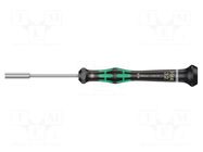 Screwdriver; 6-angles socket; precision; Kraftform Micro WERA