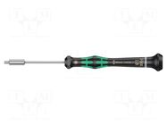 Screwdriver; 6-angles socket; precision; Kraftform Micro WERA