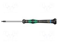 Screwdriver; hex key,spherical; precision; HEX 3/32" WERA