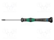 Screwdriver; hex key,spherical; precision; HEX 1,3mm WERA