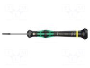 Screwdriver: precision; slot; 2x0.4mm; Blade length: 40mm WERA