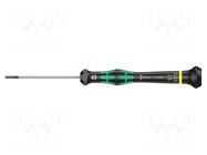 Screwdriver: precision; slot; 1.5x0.23mm; Blade length: 60mm WERA