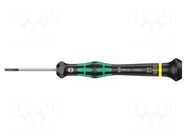 Screwdriver: precision; slot; 2.5x0.35mm; Blade length: 40mm WERA