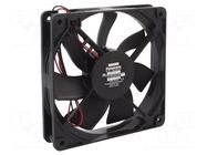 Fan: DC; axial; 12VDC; 120x120x25mm; 98m3/h; 26.5dBA; ball; 1600rpm PANASONIC