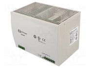 Power supply: switching; for DIN rail; 480W; 24VDC; 20A; 90÷264VAC XP POWER