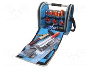 Kit: for assembly work; for electricians; case; 40pcs. BM GROUP