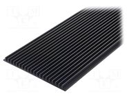 Heatsink: extruded; grilled; black; L: 1000mm; W: 219mm; H: 15mm SEIFERT ELECTRONIC