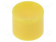 Button; Illumin: none; Body: yellow; ABS; MPA KNITTER-SWITCH