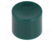 Button; Illumin: none; Body: green; ABS; MPA KNITTER-SWITCH
