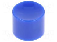 Button; Illumin: none; Body: blue; ABS; MPA KNITTER-SWITCH