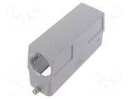 Enclosure for connectors: HDC; size L32B; for cable; Han® B; IP65 HARTING