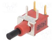 Switch: push-button; Pos: 2; SPST-NO; 0.4A/20VAC; 0.4A/20VDC; IP67 KNITTER-SWITCH