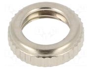 Nut; MTA; brass KNITTER-SWITCH