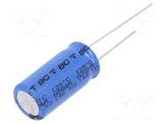 Capacitor: electrolytic; THT; 2.2mF; 16VDC; Ø12.5x25mm; Pitch: 5mm VISHAY