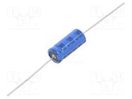 Capacitor: electrolytic; THT; 100uF; 63VDC; Ø8x18mm; ±20%; 2500h VISHAY