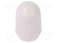 Cap; MTG; push-in; PVC; Body: white; Illumin: none KNITTER-SWITCH