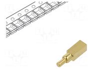 Connector: pogo pin; PIN: 1; SMT; Hmin: 4.7mm; Hmax: 6mm ATTEND