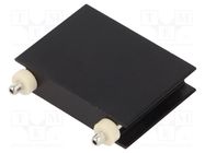 Heatsink: extruded; flat; SOT93,TO218,TO220,TO247,TOP3; black SEIFERT ELECTRONIC