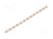 Programmable LED tape; RGB; 5050; LED/m: 60; 10mm; white PCB; IP20 IPIXEL LED