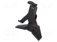 Stand; 0.5kg; 7÷11"; black; smartphone,tablet LOGILINK