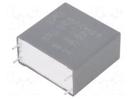 Capacitor: polypropylene; DC-Link; 8uF; ESR: 8.7mΩ; THT; ±5%; 12.9A KEMET