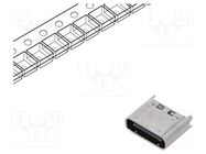 Socket; USB C; CX; on PCBs; SMT; PIN: 24; vertical; Gen2; USB 3.1 HIROSE