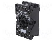 Relays accessories: socket; PIN: 11; Leads: screw terminals CROUZET