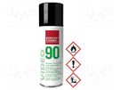 Cleaning agent; VIDEO 90; 400ml; spray; can; colourless; cleaning KONTAKT CHEMIE