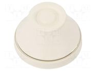Grommet; EPDM; light grey; Panel thick: 1÷4mm; Øcable: 15÷20mm FIBOX