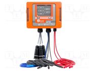Meter: power quality analyser; LCD,LCD 7"; Network: three-phase SONEL