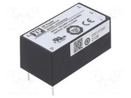 Converter: AC/DC; 20W; Uin: 85÷264VAC,120÷370VDC; Uout: 24VDC; 82% XP POWER