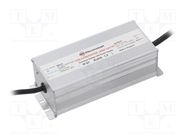 Power supply: switching; 100W; 12VDC; 8A; 180÷295VAC; IP67; 89% 