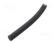 Protective tube; Size: 12; galvanised steel; black; HelaGuard LTS HELLERMANNTYTON