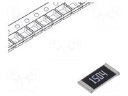 Resistor: thick film; SMD; 2512; 1.5MΩ; 1.5W; ±5%; -55÷155°C Viking