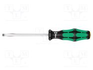 Screwdriver; slot; 4,0x0,8mm; Blade length: 90mm WERA