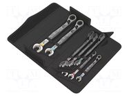 Wrench-set; inch,combination spanner,with ratchet; Joker 6001 WERA