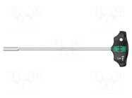 Screwdriver; 6-angles socket; HEX 5.5mm; Blade length: 230mm WERA