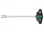 Screwdriver; 6-angles socket; HEX 12mm; Blade length: 230mm WERA