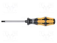 Screwdriver; Torx®; for impact,assisted with a key; TX20 WERA