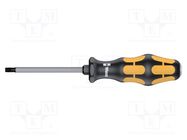 Screwdriver; Torx®; for impact,assisted with a key; TX27 WERA