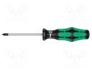 Screwdriver; Torx®; TX07; Blade length: 60mm; Overall len: 130mm WERA